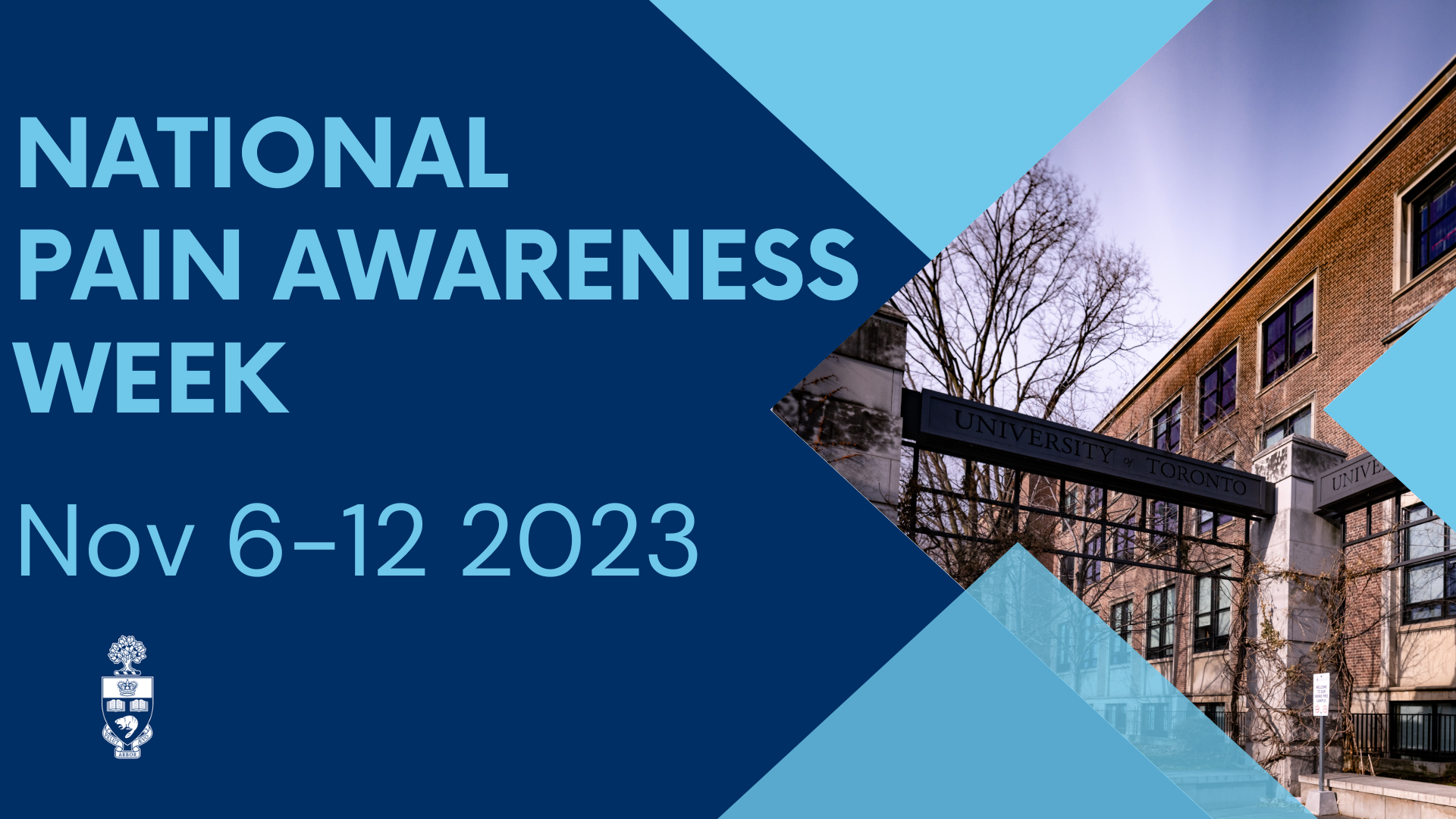 National pain awareness week u of t centre for the study of pain utcsp